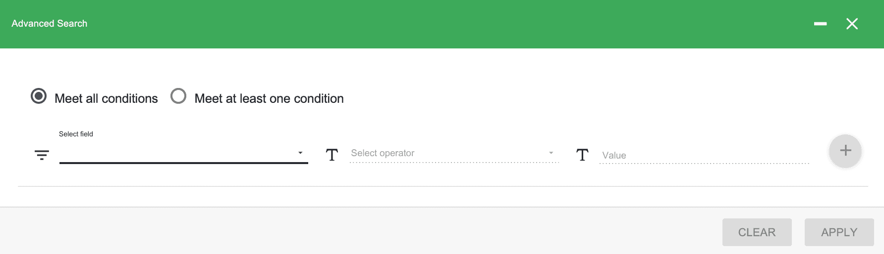 advanced search XCALLY