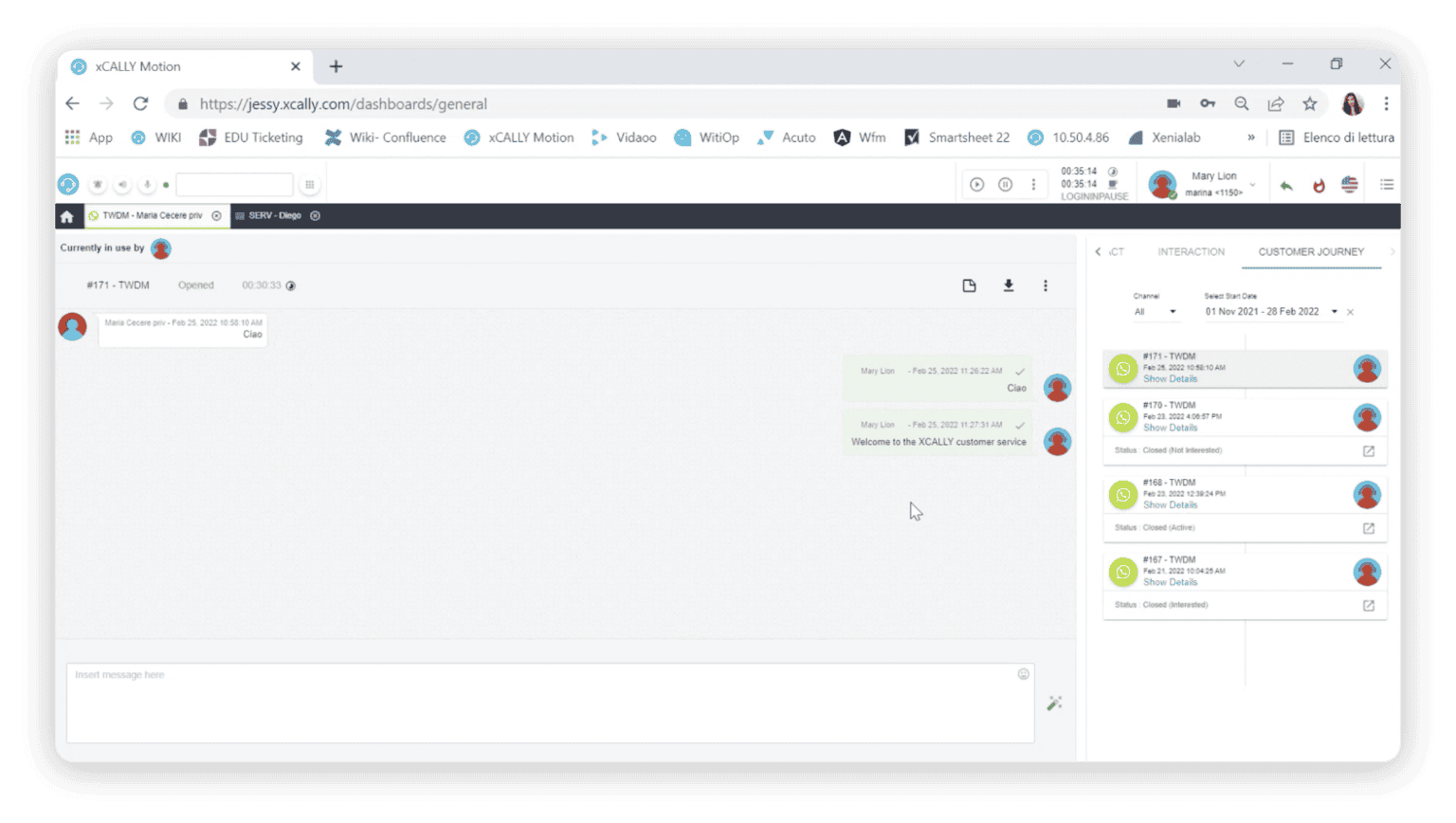 XCALLY Omnichannel Call Center Software